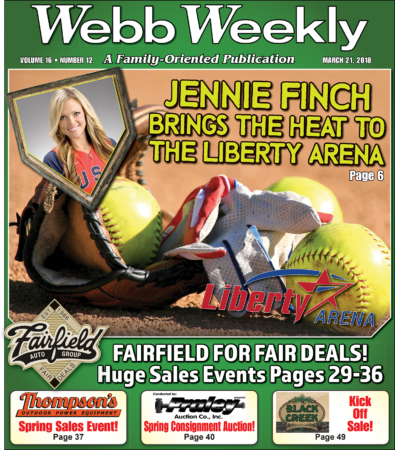 Former US Olympic Standout Softball Pitcher Jennie Finch To Conduct Clinic At Liberty Arena March 24
