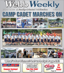 Camp Cadet Marches On