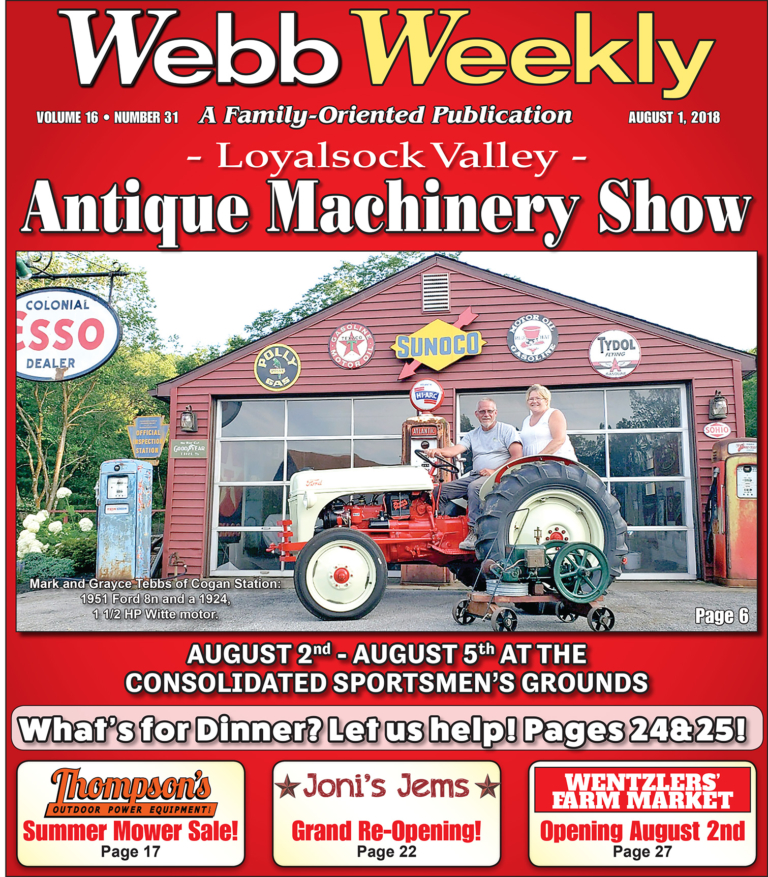 31st Annual Loyalsock Valley Antique Farm Machinery Show b Weekly