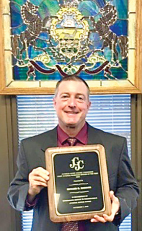 County Hall Corner: State Award to JPO Chief Ed Robbins