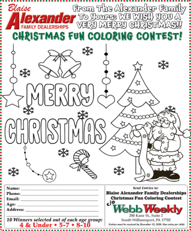 Christmas Coloring Contest