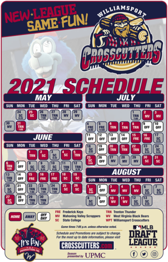 Crosscutters Unveil Schedule for Inaugural MLB Draft League Season ...