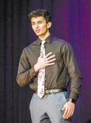 WAHS Senior Wins Regional Poetry Out Loud Competition