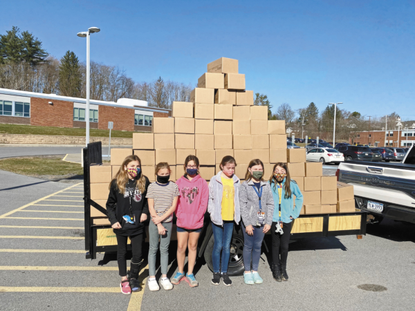 Jersey Shore Fourth Graders Ran Food Drive That Benefitted New Love Center