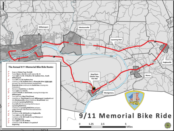 21st Anniversary Motorcycle Ride to Remember the Victims of 9/11
