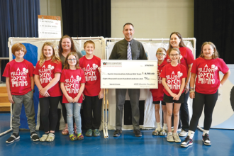 Wasd Education Foundation Presents $8,701 To Curtin Intermediate OM Team Headed to the World Finals