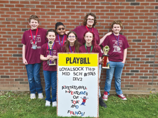 Loyalsock Odyssey of the Mind Team Qualifies for World Finals