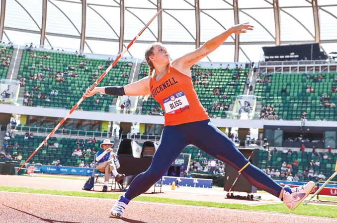 Bucknell’s Bliss Crushes at Olympic Trials