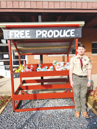 Local Scout Completes Eagle Project to Benefit Community