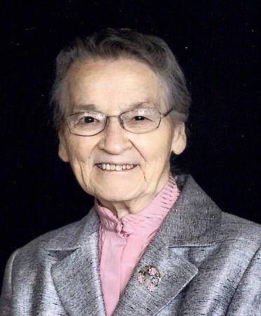 Evelyn Amanda (Wenger) Landis, 97