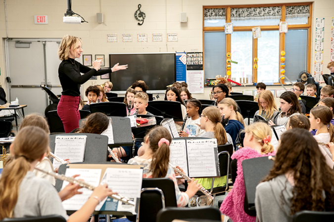 Schick Elementary Music Program Earns National Advocacy in Action Award