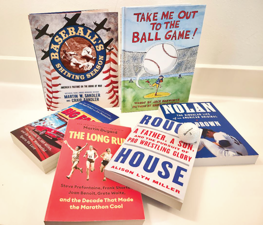 The Bookworm Sez: Books on Sports for Adults and Kids by various authors